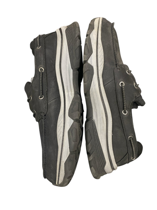 George Boat Shoes with Moccasin Stitching