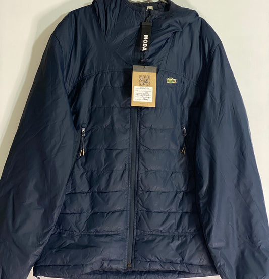 LACOSTE Blue Men Puffer Jacket